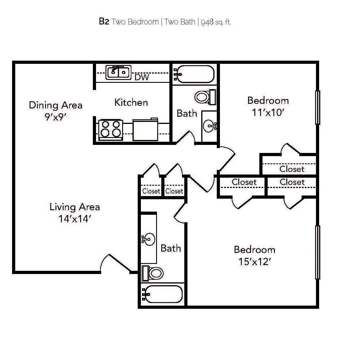 Floor plan B2