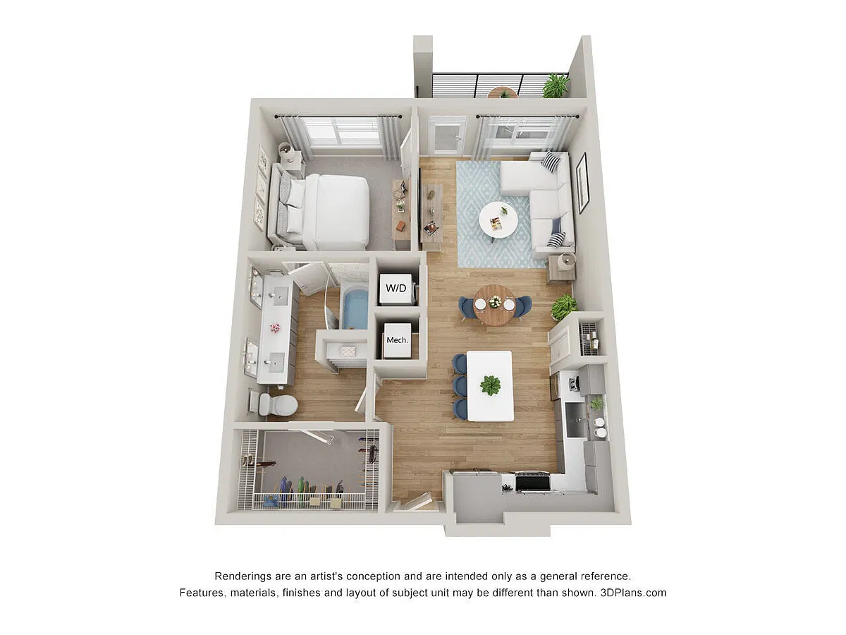 Floor plan A1T