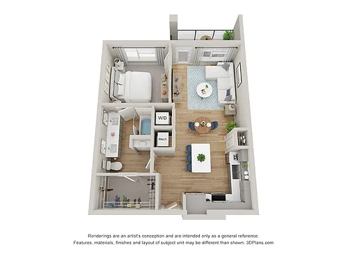Floor plan A1T