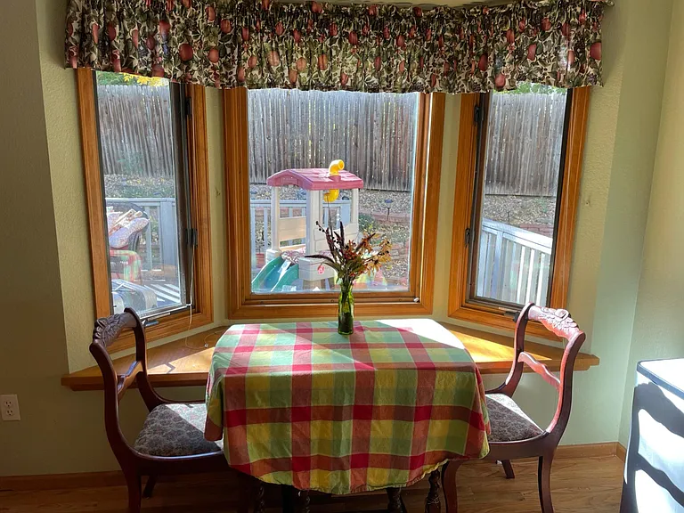 Breakfast table