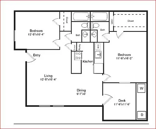 Floor plan B1