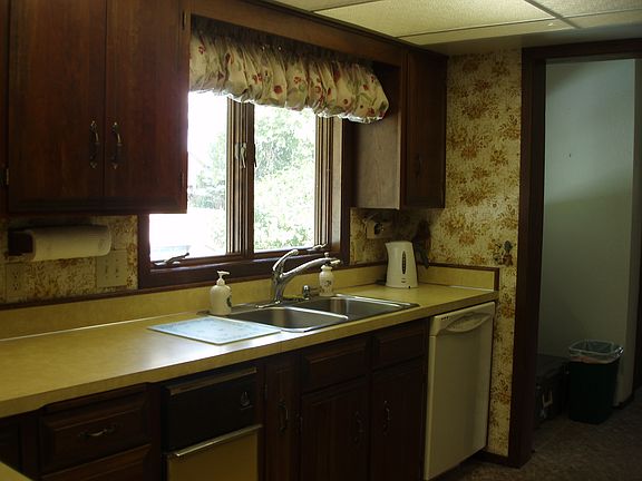 Kitchen with Garden Window