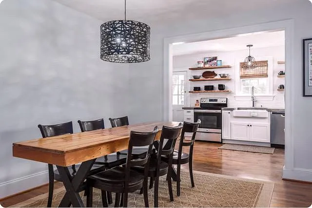 Dining Room looking into kitchen