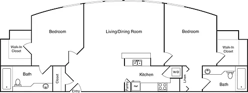 Floor plan Santa Ana