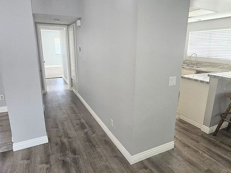 Hallway to master bedroom