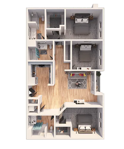 Floor plan C3A