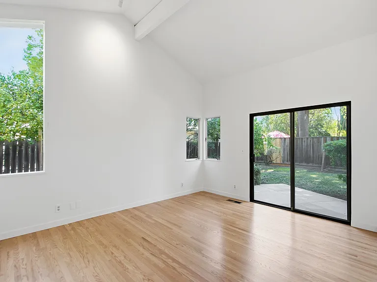 Bright primary bedroom