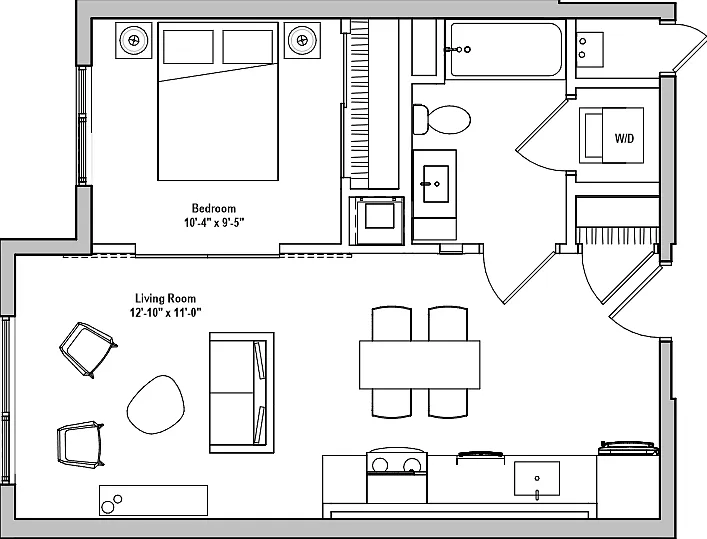 J4 floor plan 500 Ocean