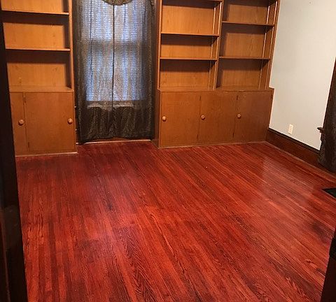 Front bedroom with storage.