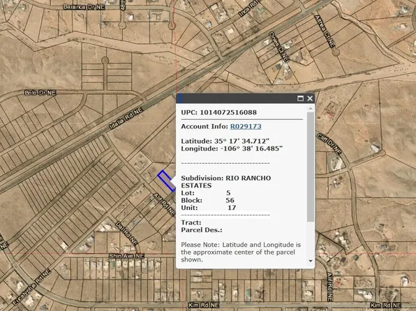 Lam Ct NE, Rio Rancho, NM 87144