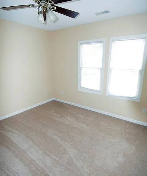 Guest Bedroom 2 - all bedrooms have ceiling fans with wall switch controls.