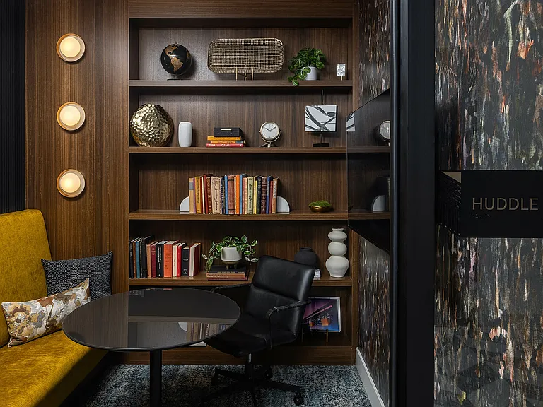 Private reservable office space