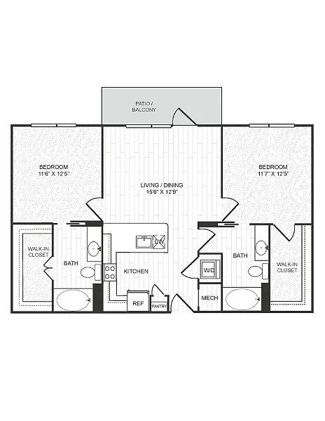 Floor plan B1