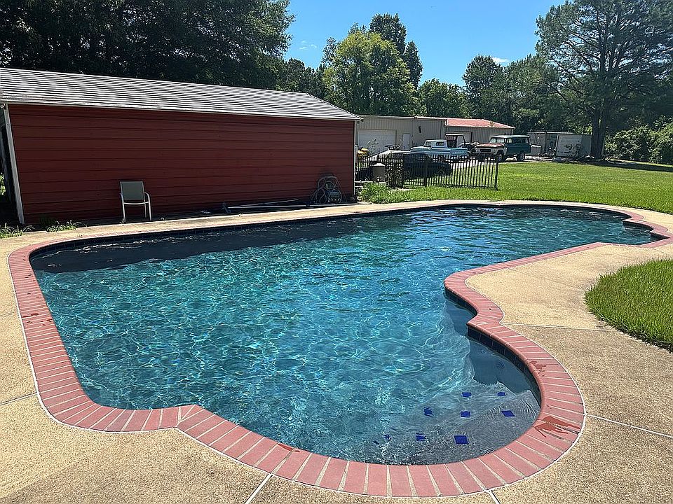 Large inground pool 