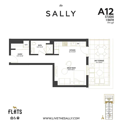Floor plan A12