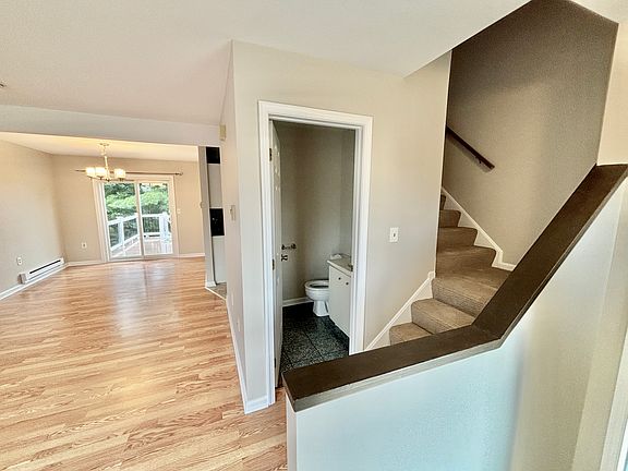 Living room plus dining area