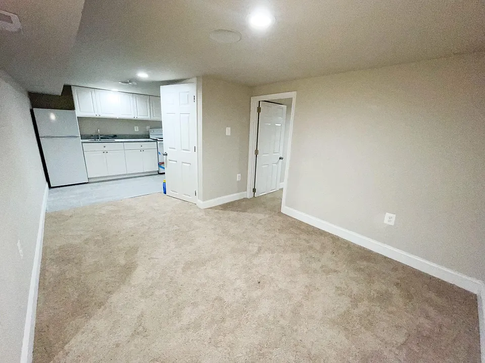 Open Living Space and Kitchen