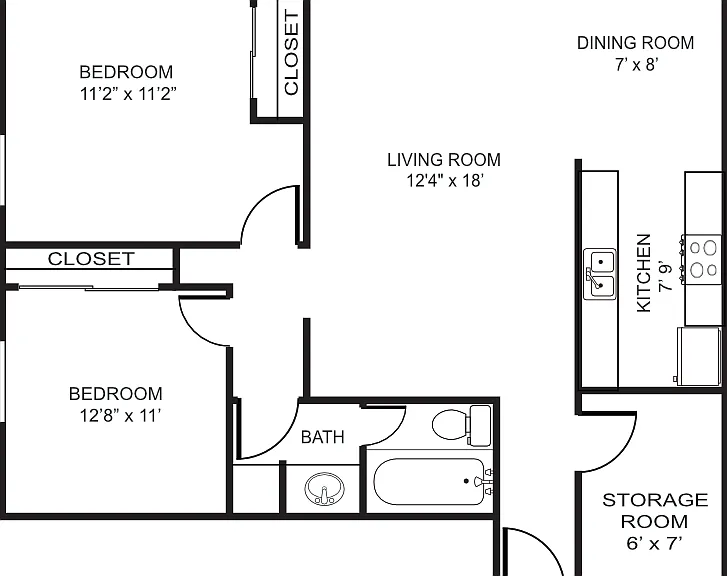 21A Northwest Classic Floorplan Diagram