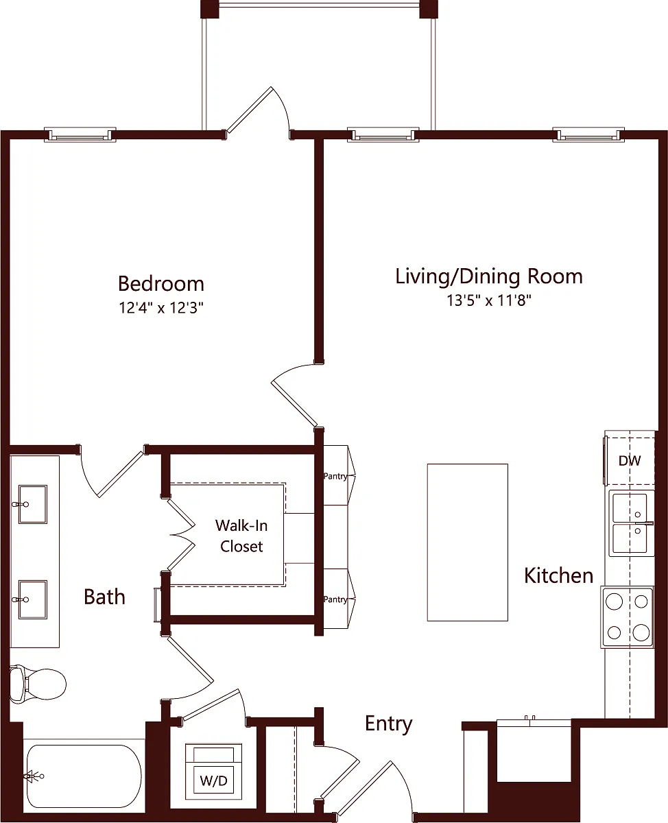 Floor plan A7a