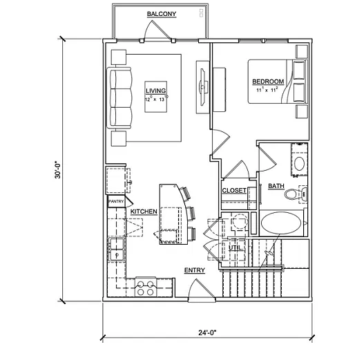 Floor plan Freesia Terrace