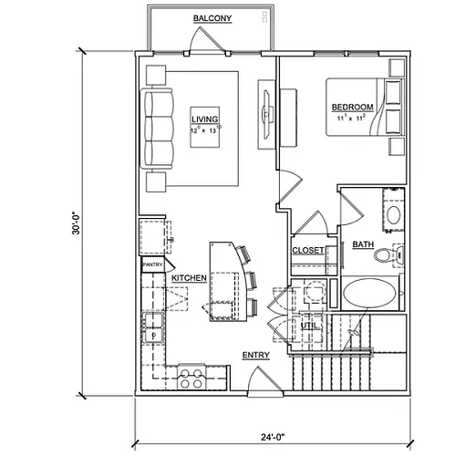 Floor plan Freesia Terrace