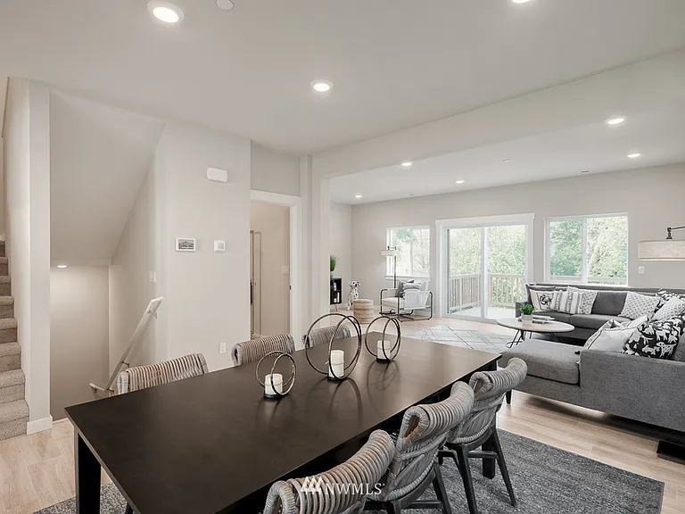 Living Space with Furniture