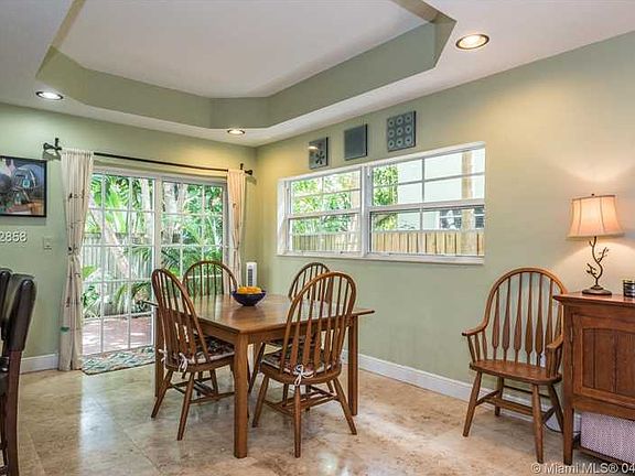 Dining Room overlooks patio