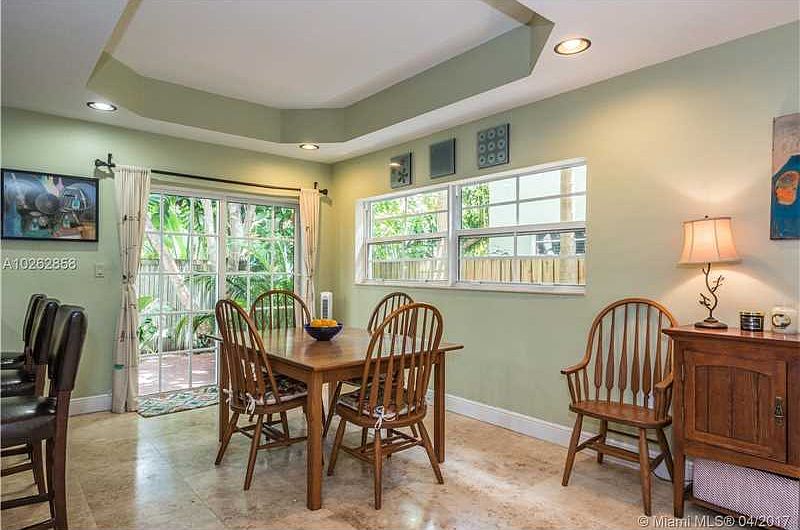 Dining Room overlooks patio