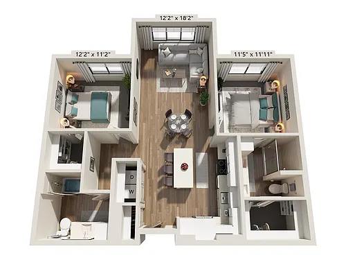 Floor plan B2