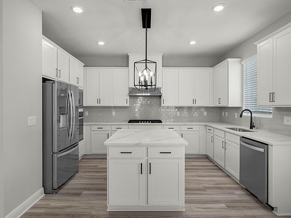 The Kitchen is chef-ready with stainless steel appliances