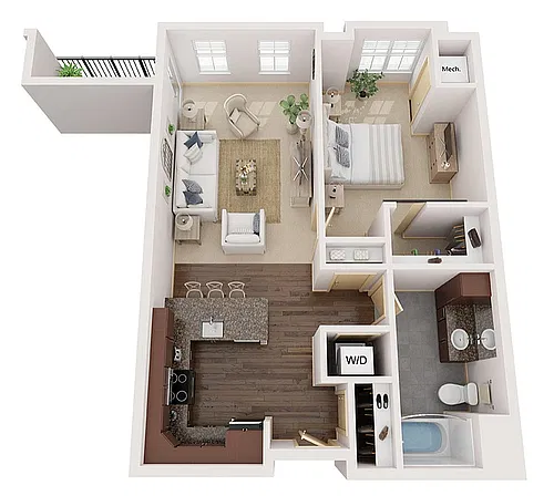 Floor plan B2