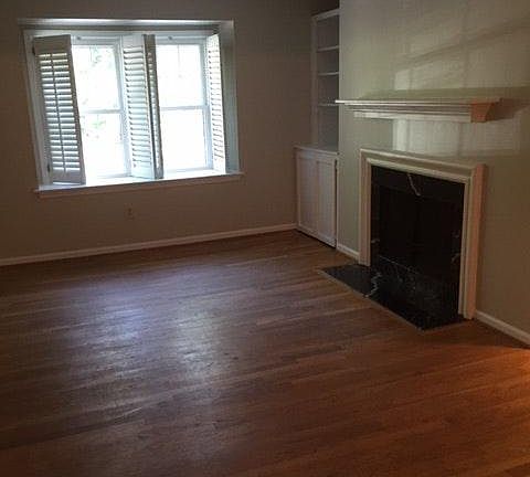 Fireplace in living room