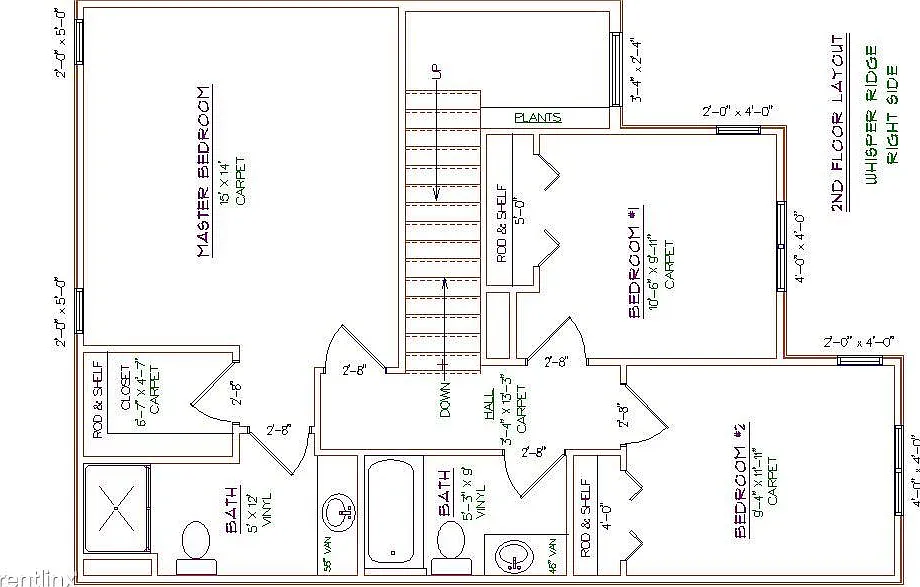 3 bed, 2.5 bath, 1790 sqft, $1,699 — Photo 3