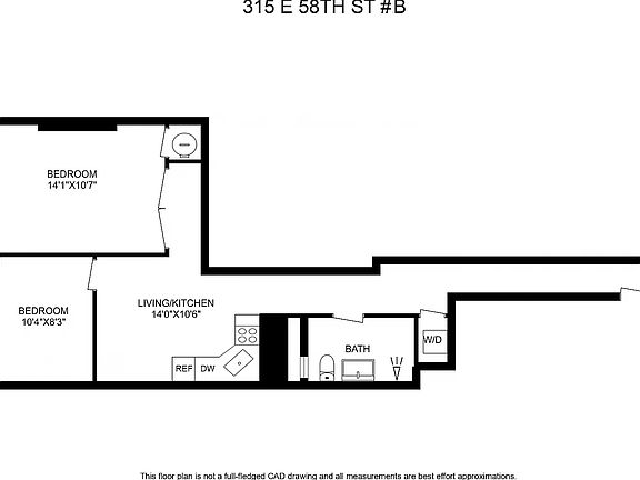 2nd image of 315 E 58th St APT 4B