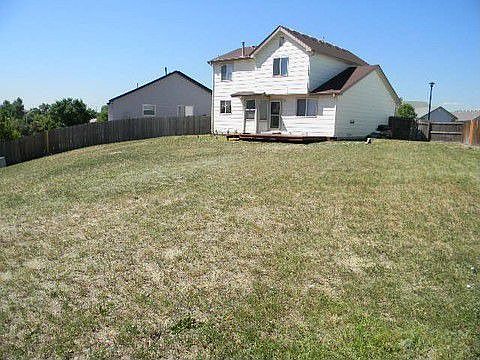 Over one quarter acre backyard