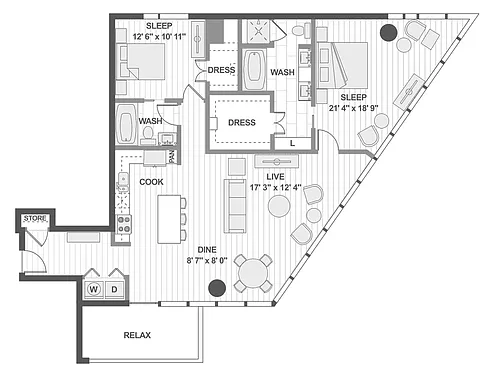 Floor plan B11