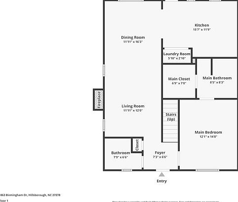 2nd image of 1863 Birmingham Dr