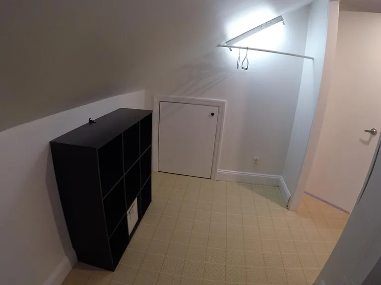 walk in closet upstairs