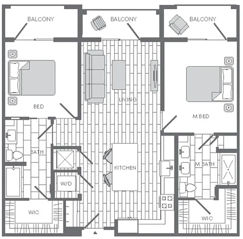 Floor plan The Mangrove