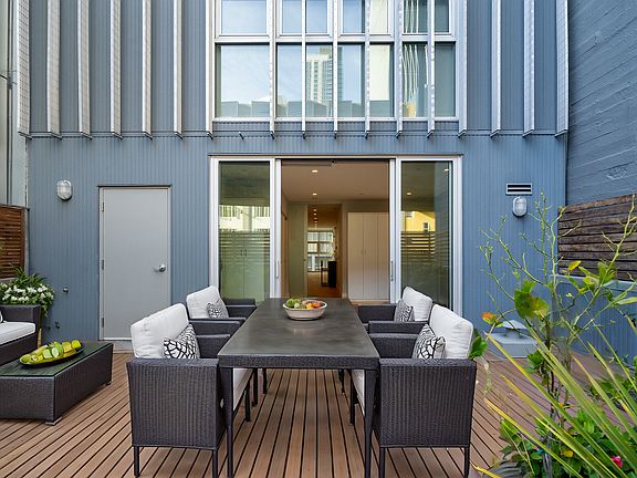 Spacious, private deck off bedroom