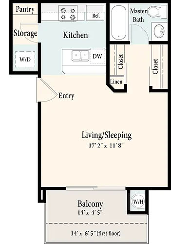Floor plan Alder - Down
