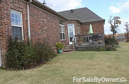 Rear of house