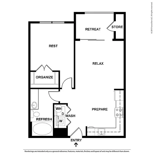 Floor plan A2P