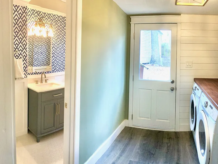 Laundry room/Downstairs half bath