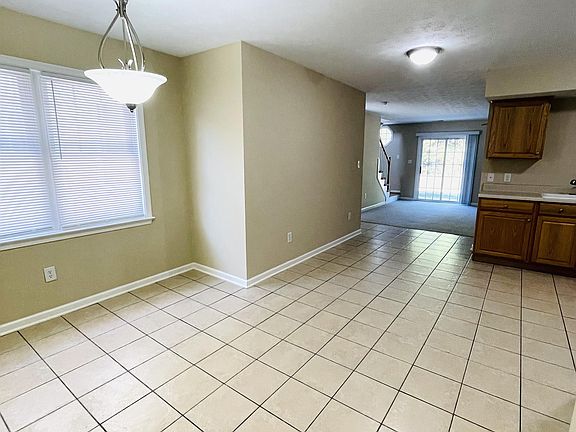 Kitchen view from garage entrance