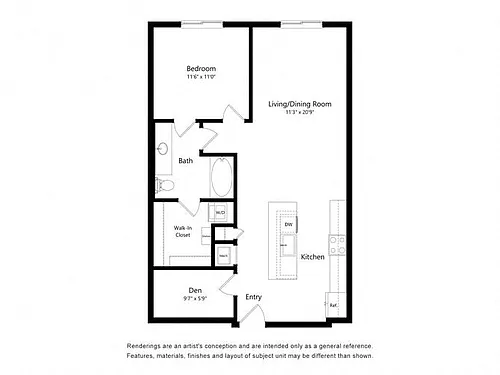 Floor plan A45