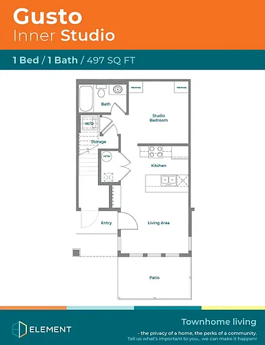 Floor plan Gusto
