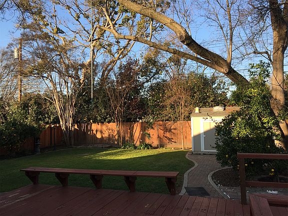 Beautiful backyard