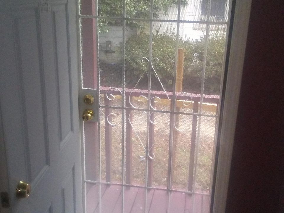 Kitchen back door