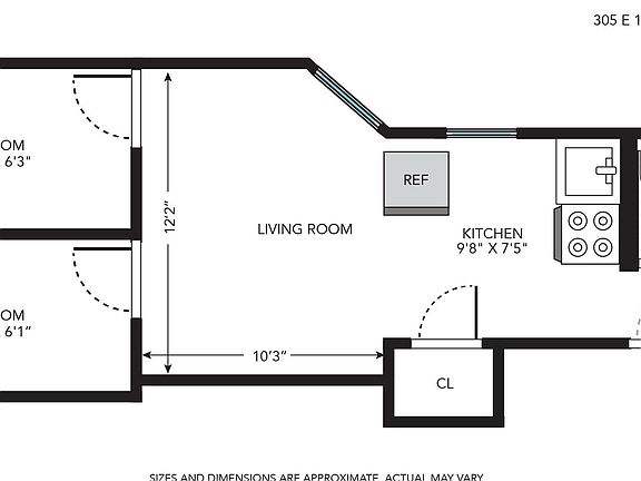 2nd image of 305 E 109th St APT 20